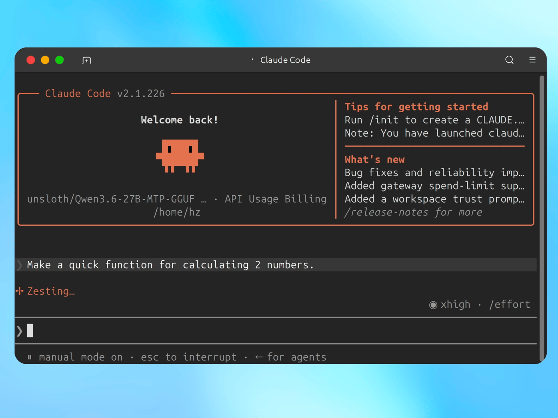 Connect Claude Code to Unsloth Desktop