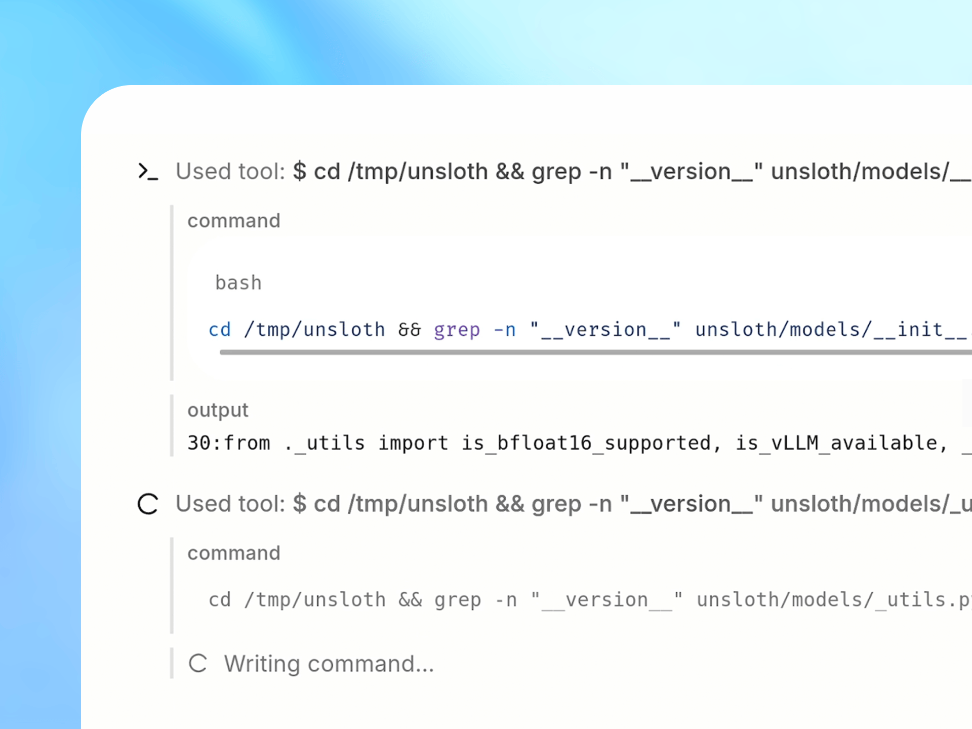 Sandboxed code execution in Unsloth Desktop